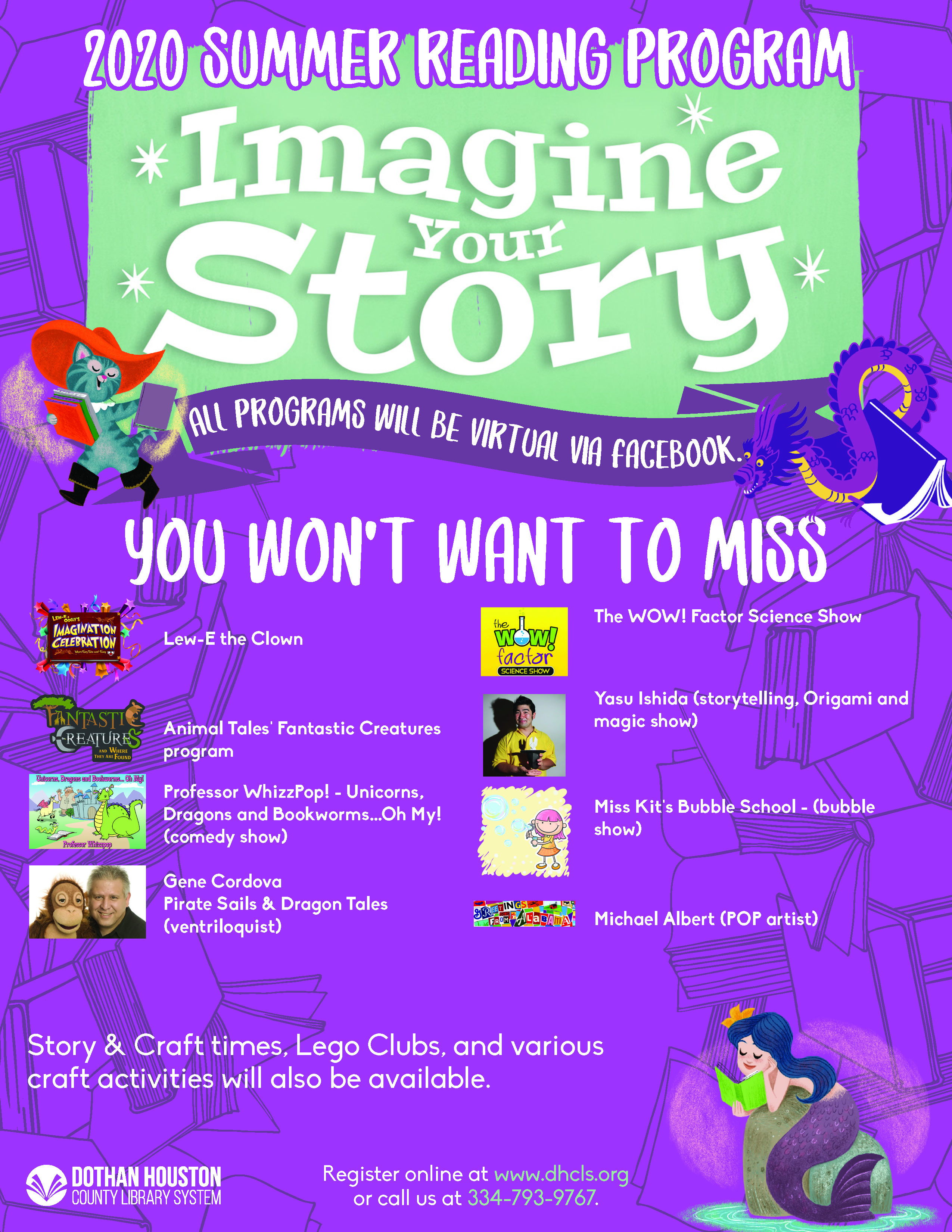 Imagine Your Story - 2020 Summer Reading Program