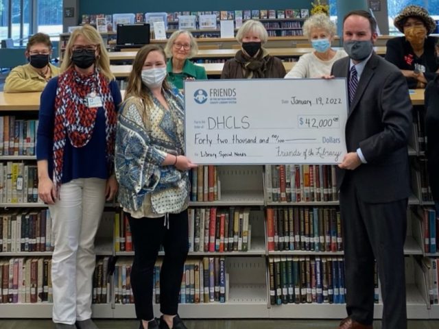 Friends Donate $42,000 to Dothan Houston County Library System